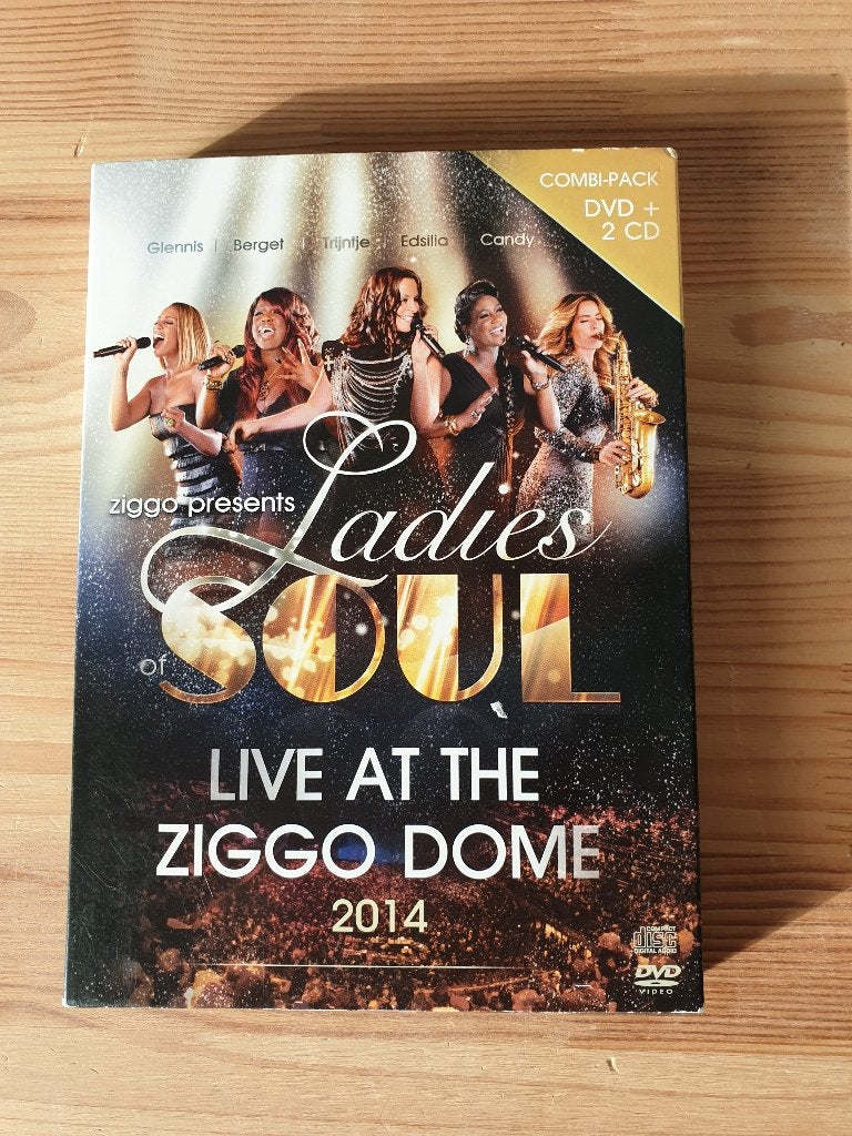 Combi-Pack DVD + 2 CDS - Ladies of Soul 2014, Alle leeftijden, Ophalen of Verzenden, Gebruikt, Concert