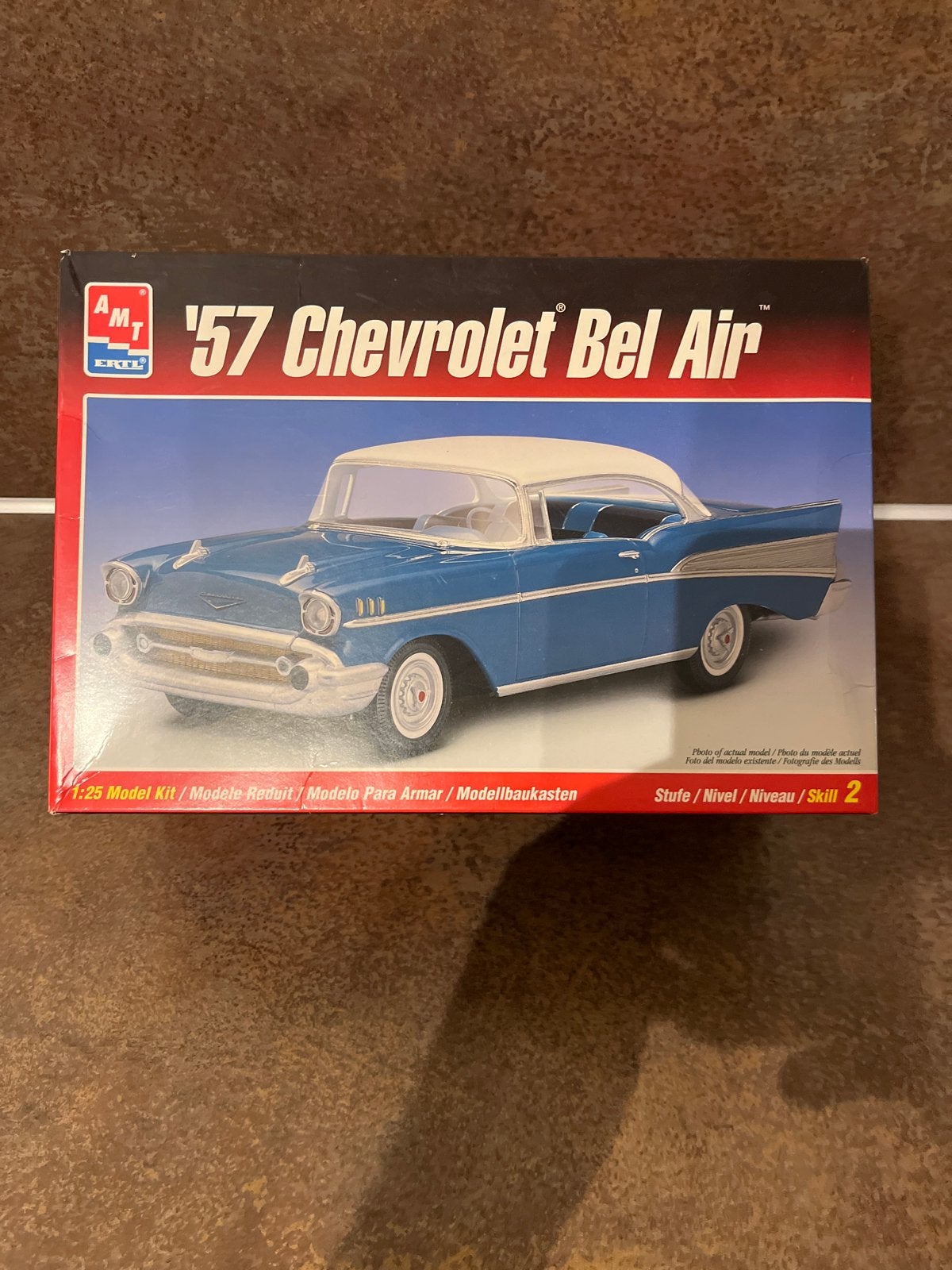 AMT '57 Chevrolet Bel Air Modelbouw Kit - Nieuw, Overige merken, Auto, Groter dan 1:32, Nieuw
