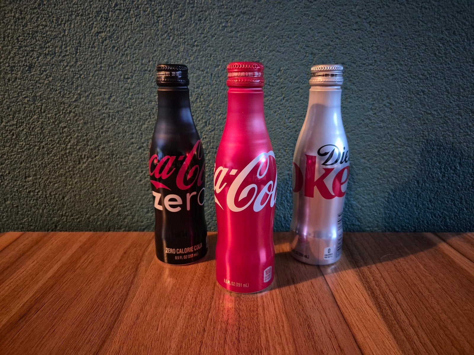 Coca-Cola Zero, Coca-Cola, Diet Coke aluminium flessen, Verzamelen, Ophalen of Verzenden, Zo goed als nieuw, Overige typen