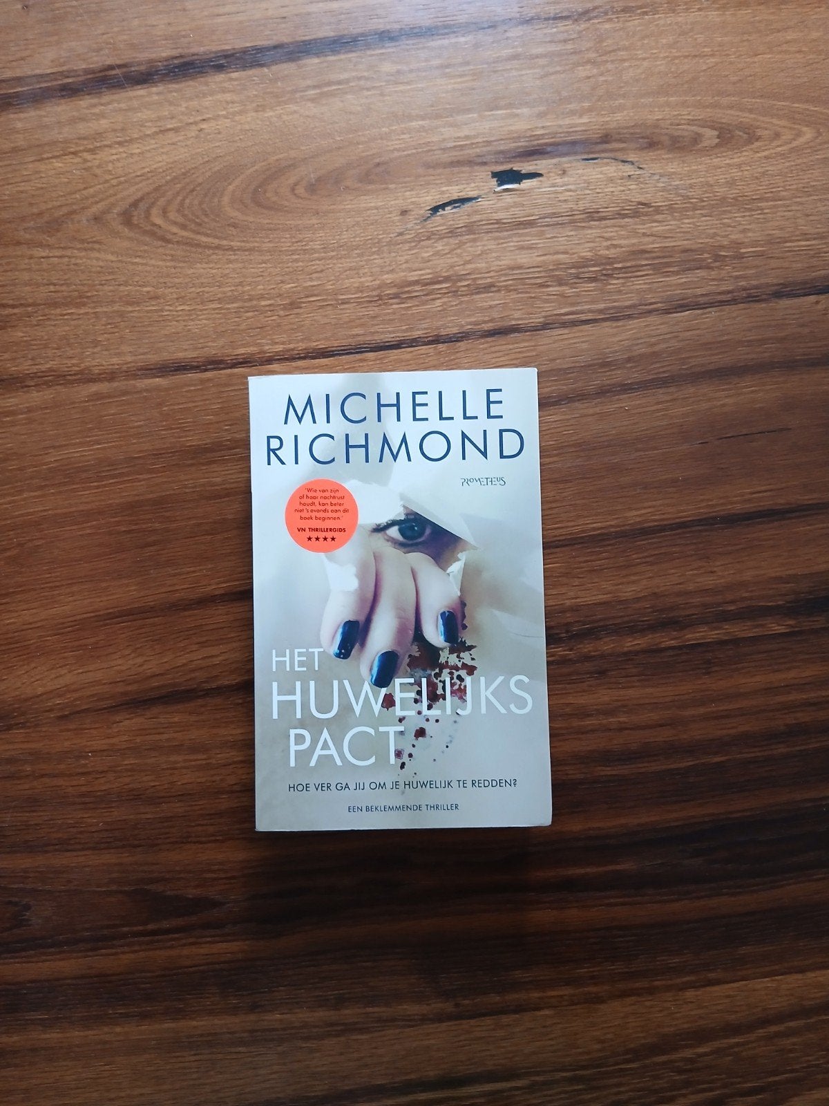 Michelle Richmond - Het huwelijkspact, Ophalen of Verzenden, Michelle Richmond