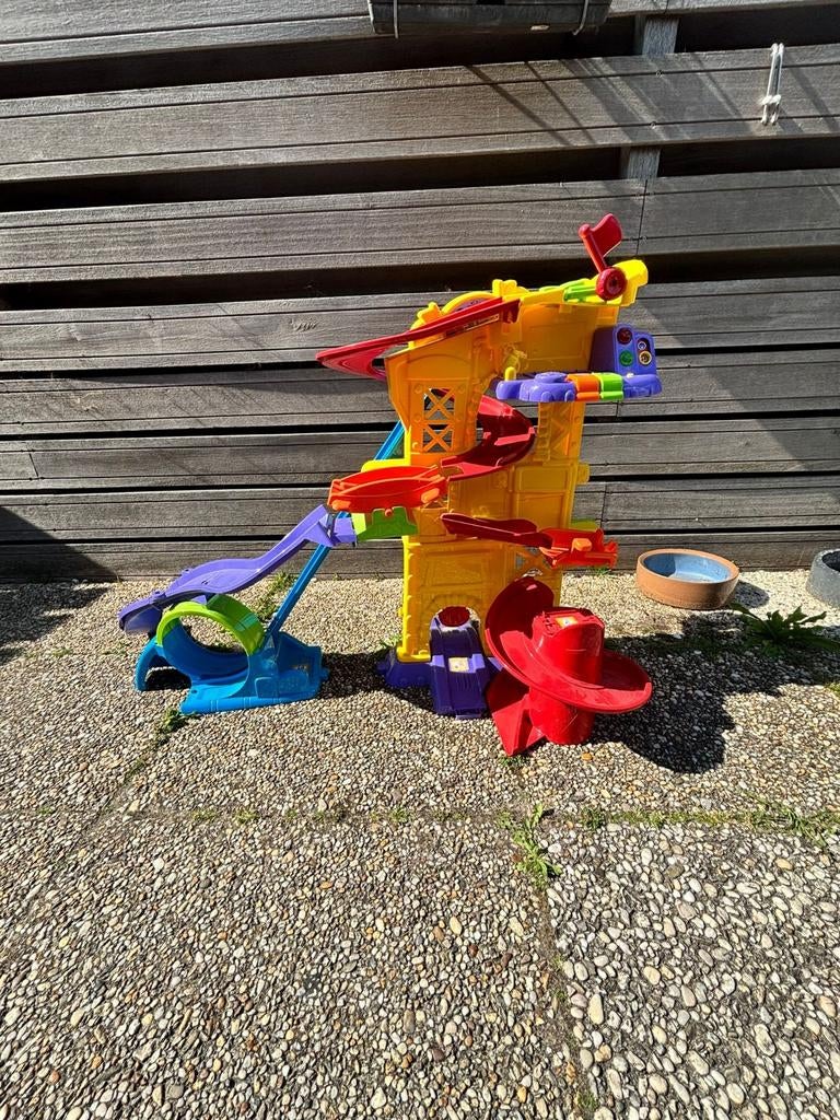 VTech Toet Toet Auto Super Stuntpark, Kinderen en Baby's, Speelgoed | Vtech, Ophalen of Verzenden, Gebruikt, 2 tot 4 jaar