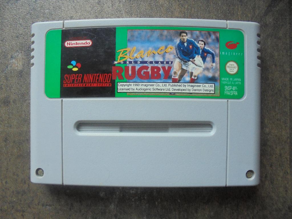 Blanco World Class Rugby voor SNES (zie foto's), Gebruikt, 1 speler, Ophalen of Verzenden, Vanaf 3 jaar