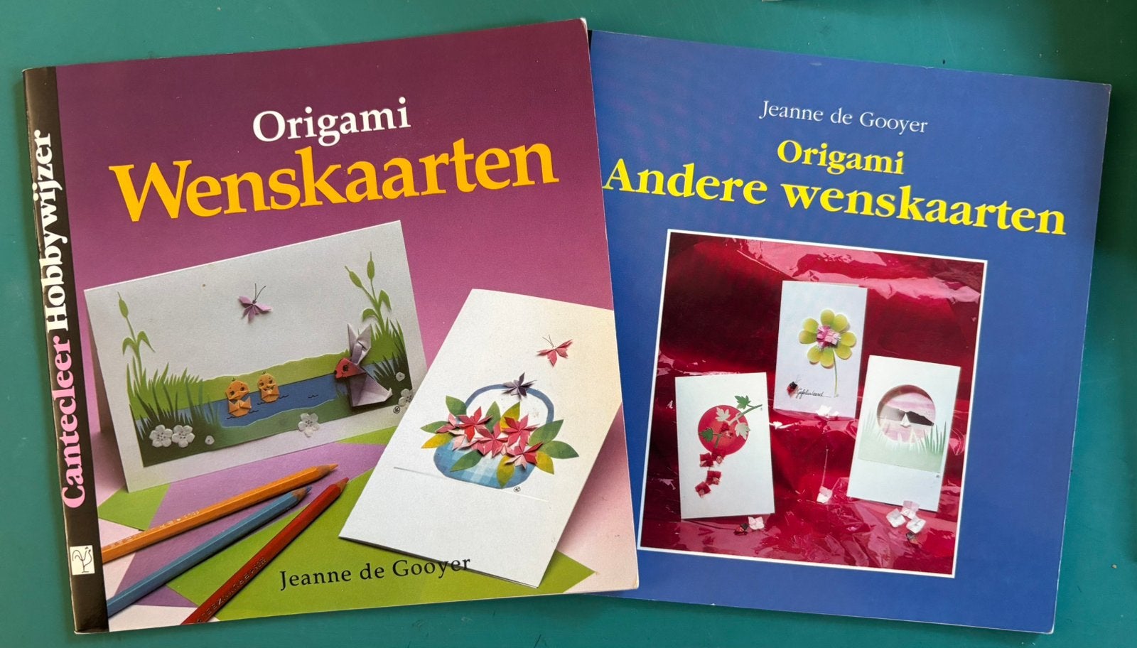 Origami wenskaarten en origami andere wenskaarten, Ophalen of Verzenden, Zo goed als nieuw