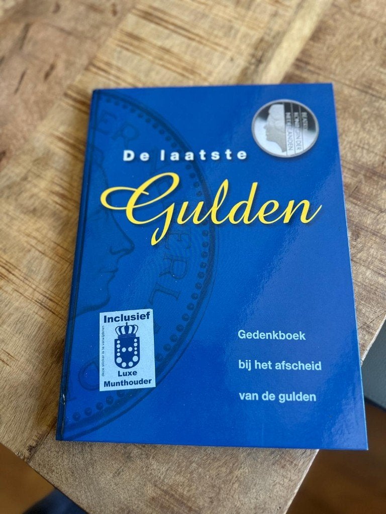 De Laatste Gulden – inclusief FDC muntset 2000, Postzegels en Munten, Munten | Nederland, Ophalen, Koningin Beatrix, 1 gulden