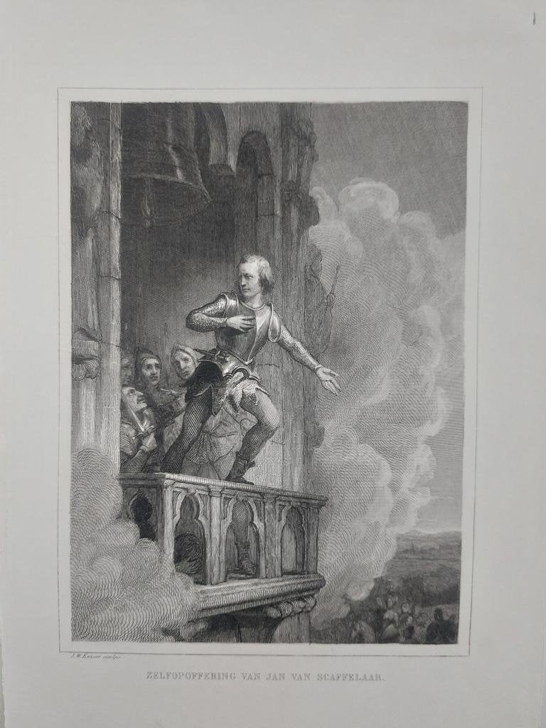1 / Barneveld zelfopoffering Jan van Schaffelaar, Ophalen of Verzenden