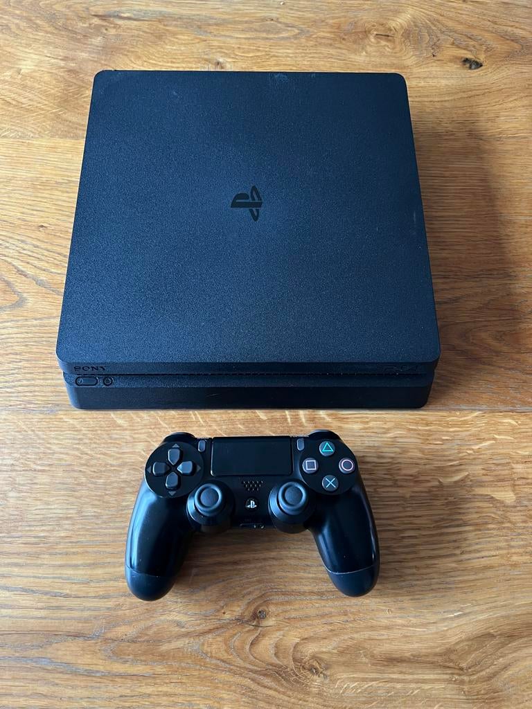 Sony PlayStation 4 Slim, Spelcomputers en Games, Ophalen of Verzenden, Met 1 controller, Slim, 500 GB