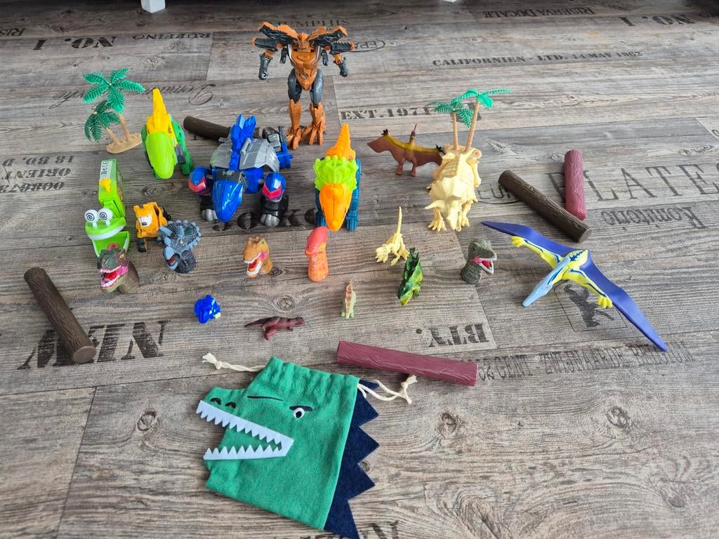 Dinosaurus Speelgoed Collectie: Transformers, Vingerdino's &, Ophalen of Verzenden