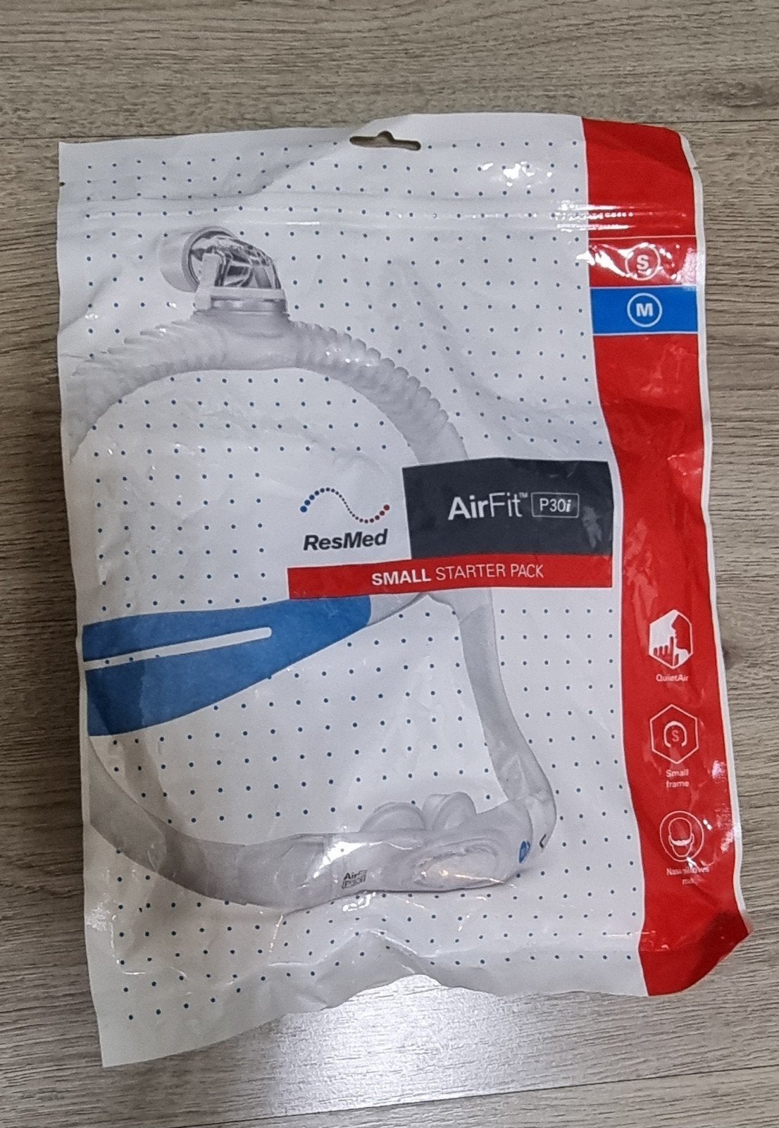 Apneu cpap Resmed AirFit P30i SMALL STARTER PACK NIEUW, Diversen, Ophalen of Verzenden, Nieuw