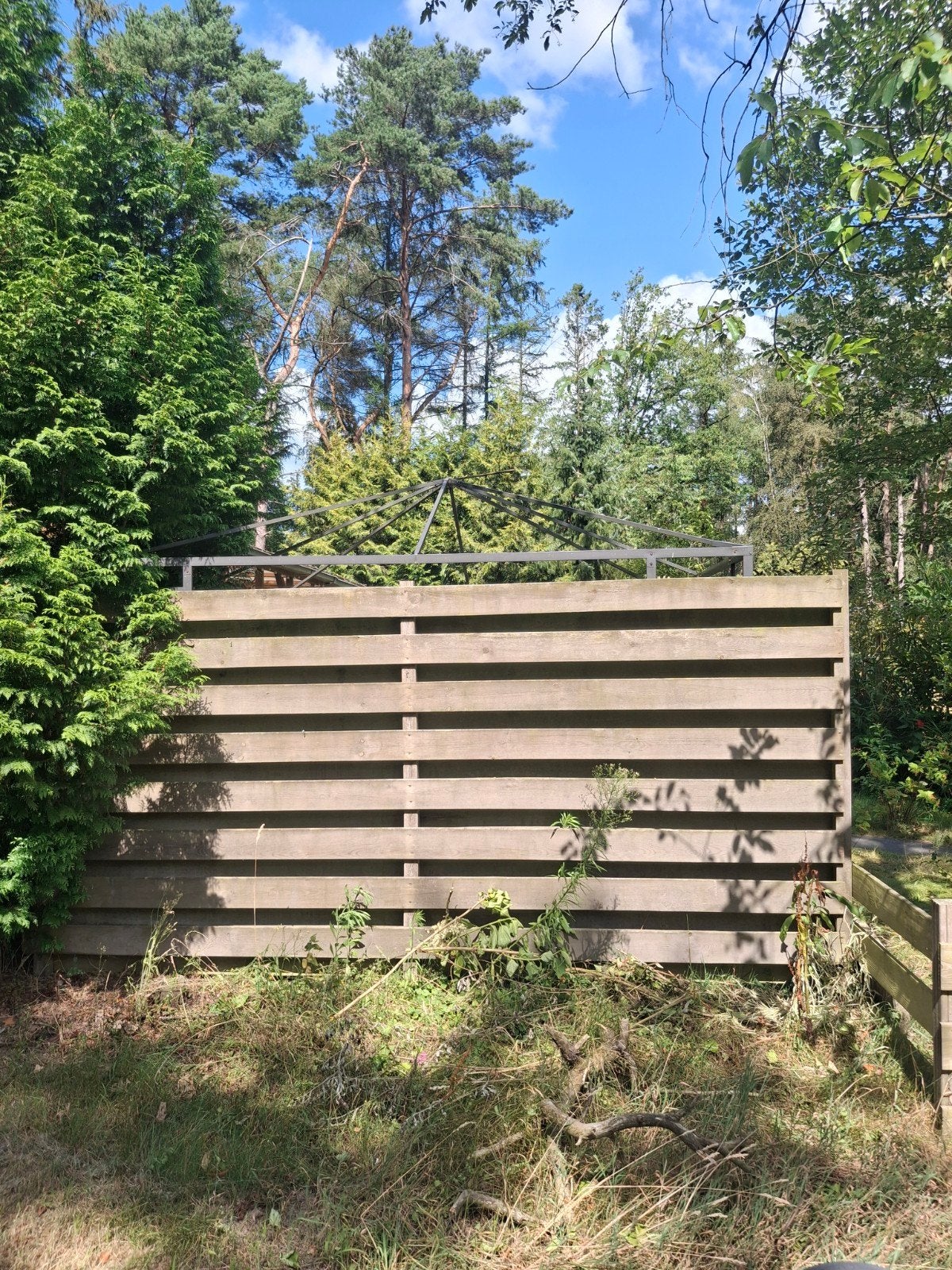 Schutting, Tuin en Terras, Schuttingen, Ophalen, Hout, Minder dan 3 meter, 1 tot 2 meter