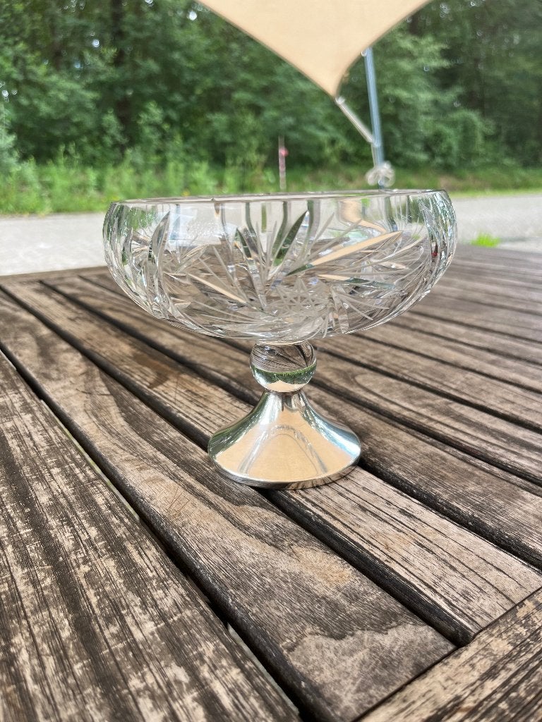 Bonbonschaaltje | zilveren voet, Ophalen of Verzenden
