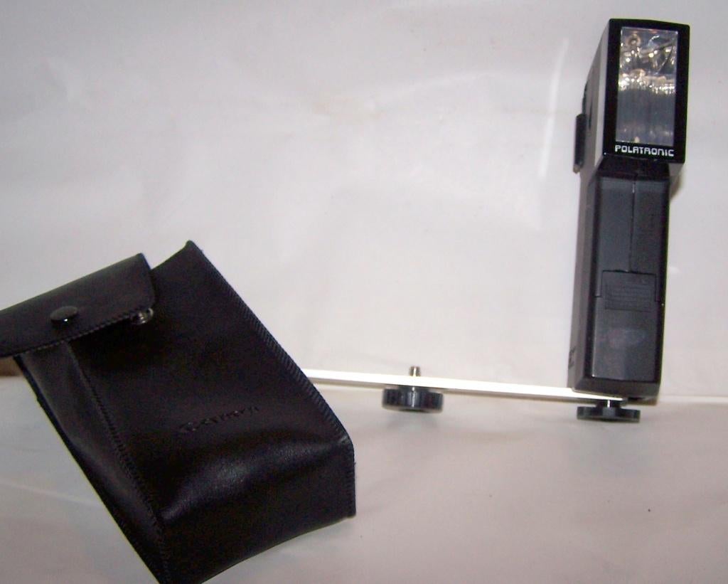 Polaroid Polatronic 8400 met bracket. Izgs., Ophalen of Verzenden, Zo goed als nieuw, Overige merken