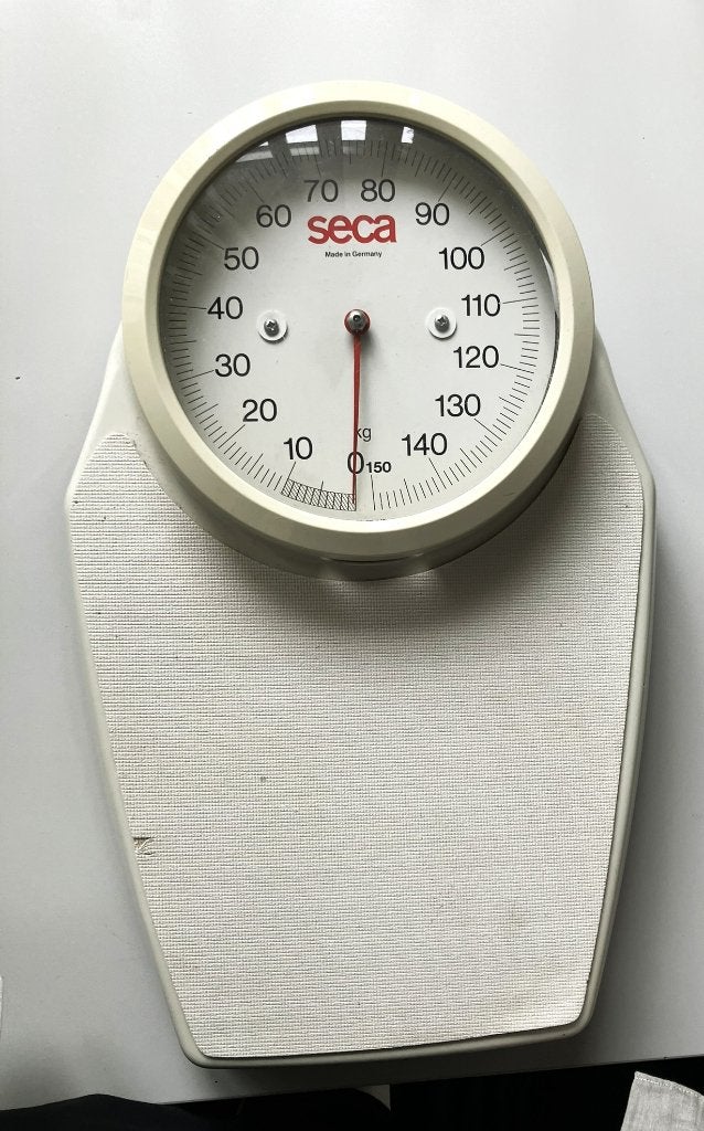 SECA Analoge personenweegschaal tot 150kg, Ophalen, Gebruikt, Analoog, 100 kg of meer