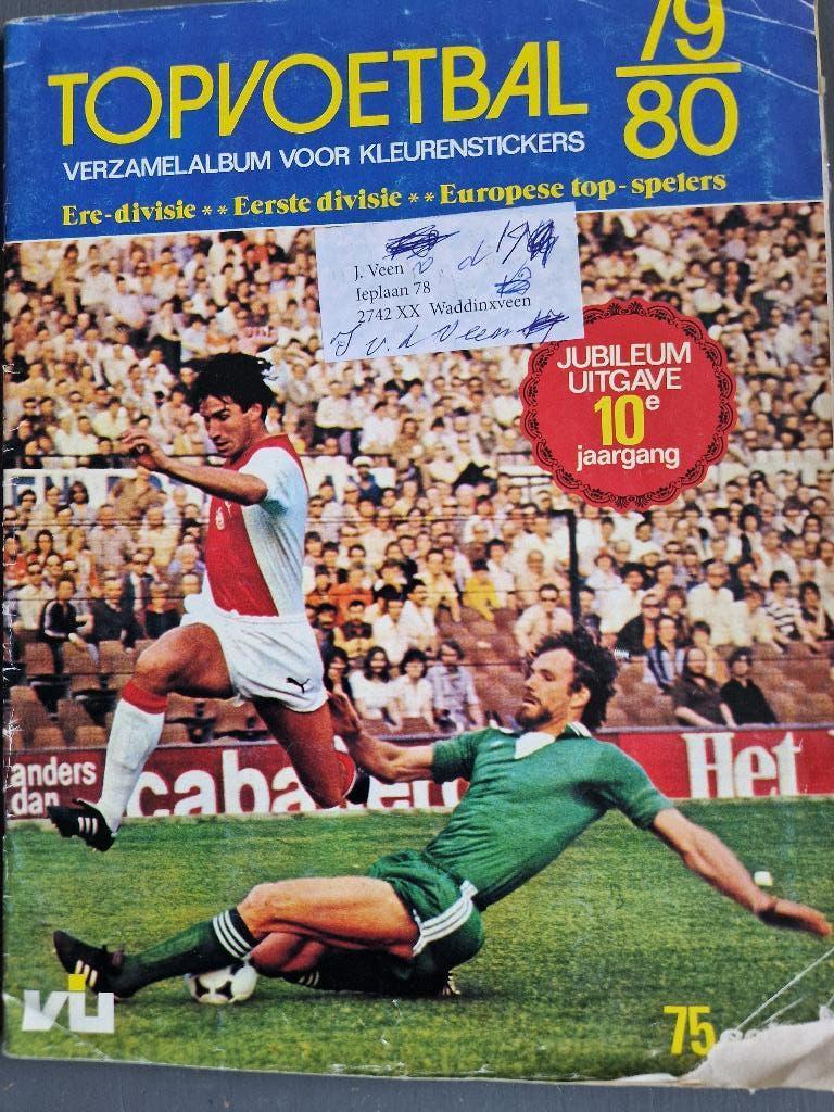 Topvoetbal 79/80 vanderhout, Verzamelen, Ophalen of Verzenden, Gebruikt, Overige sporten, Poster, Plaatje of Sticker