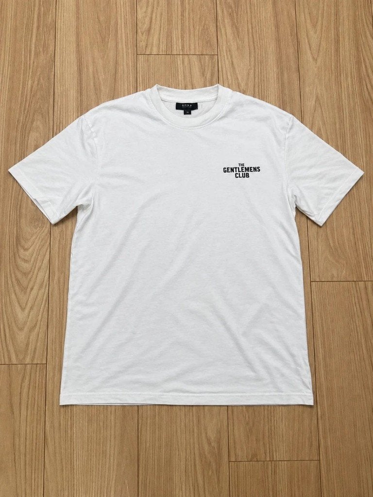 Smog T-shirt The Gentlemens Club wit XS, Wit, Zo goed als nieuw, Maat 46 (S) of kleiner, Smog