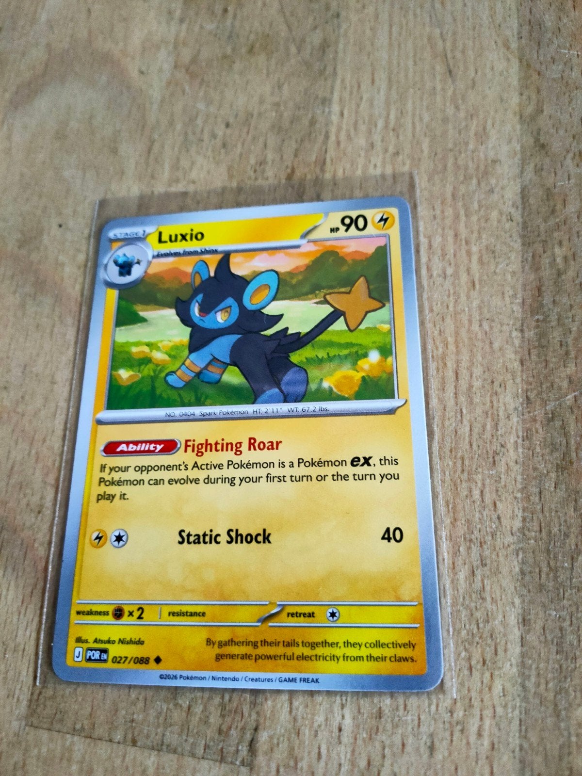 Luxio 027/088 - Perfect Order Pokémon Kaart, Ophalen of Verzenden