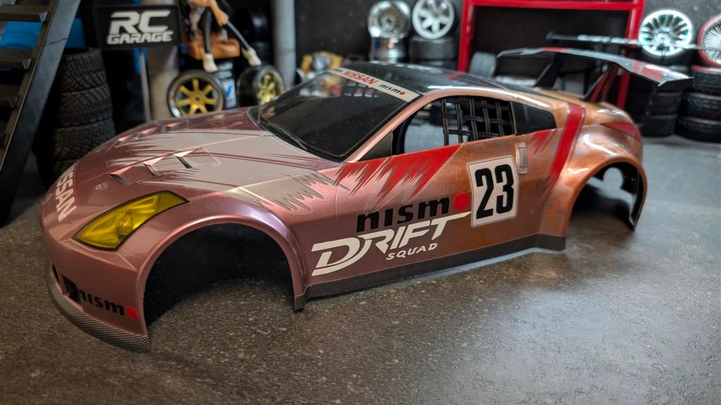 Rc kap Nissan 350z HPI, Tamiya , Kyosho, Ophalen of Verzenden, Nieuw, Auto onroad