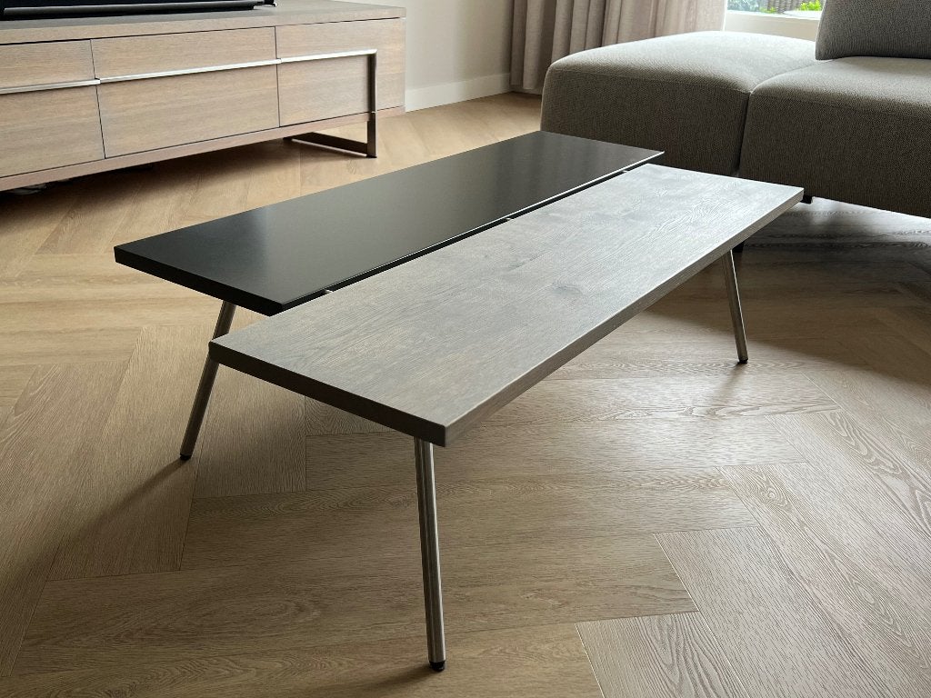 Topform Stretta Salontafel, Ophalen, 100 tot 150 cm, 50 tot 100 cm, Zo goed als nieuw