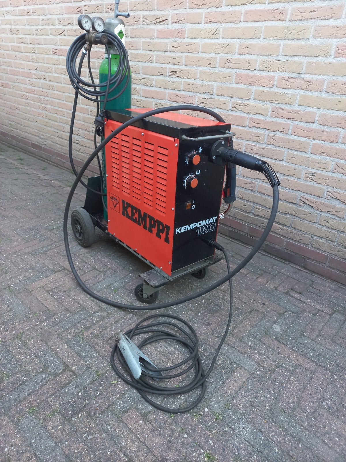 Mig lasapparaat Kemppi, Ophalen, Gebruikt, Minder dan 150 ampère, Co2