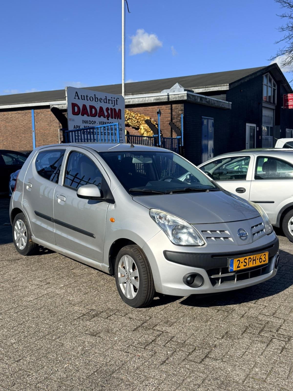 Nissan Pixo 1.0 Look S/S, Euro 5, Stof, Gebruikt, 4 stoelen