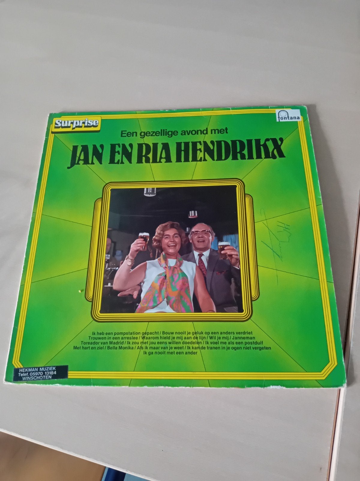 jan en ria hendrikx, Ophalen of Verzenden
