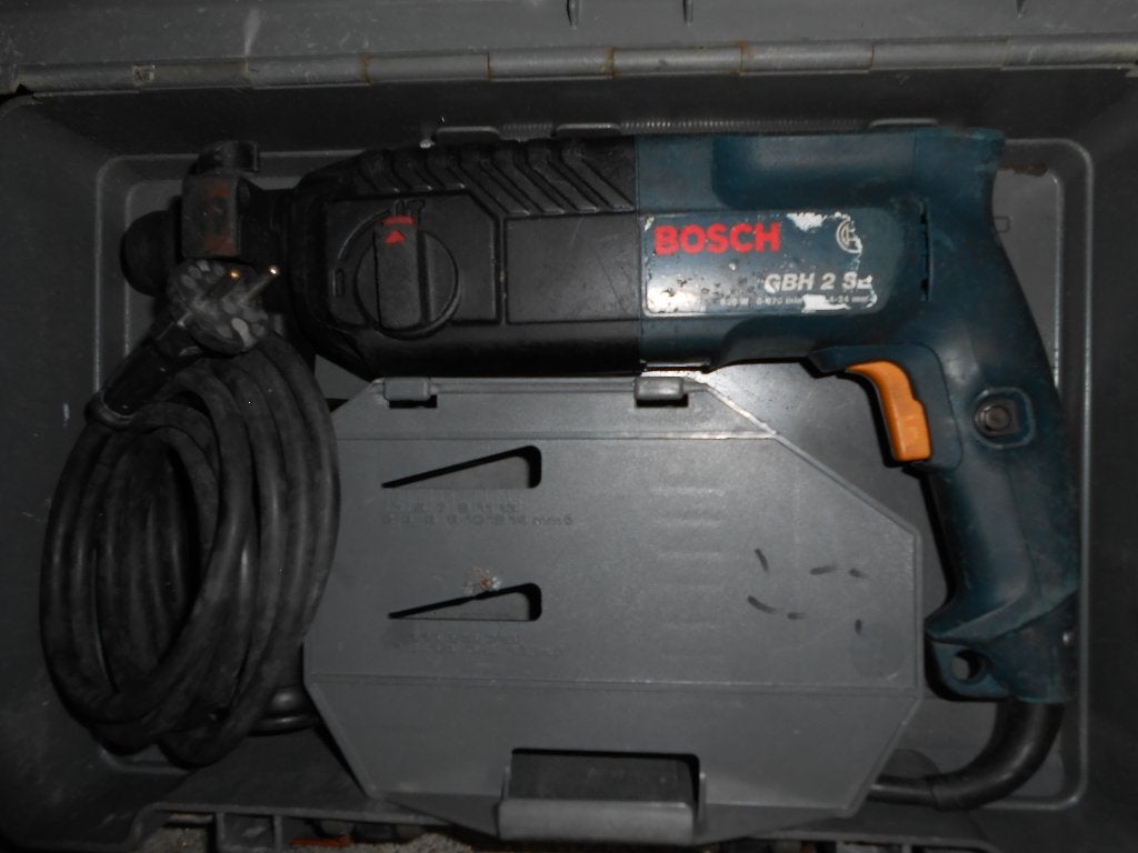 Bosch Boorhamer GBH2SE, Ophalen, Gebruikt