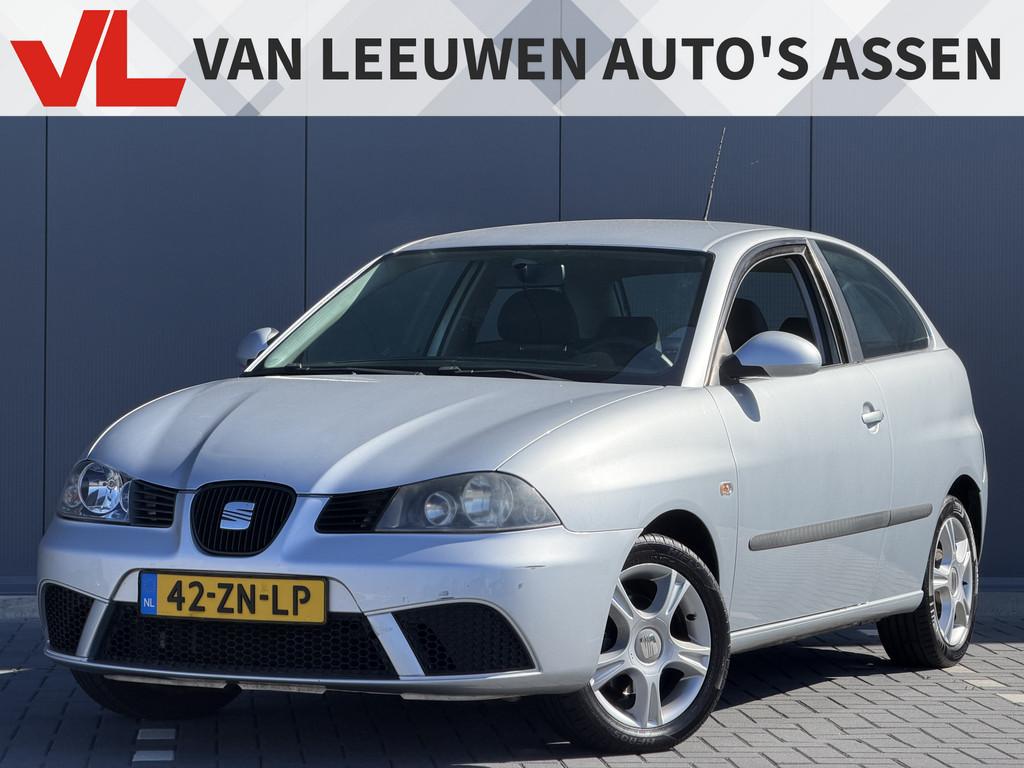 SEAT Ibiza 1.4-16V Trendstyle | RIJKLAAR | Cruise | Airco, Voorwielaandrijving, Zwart, 4 cilinders, Ibiza