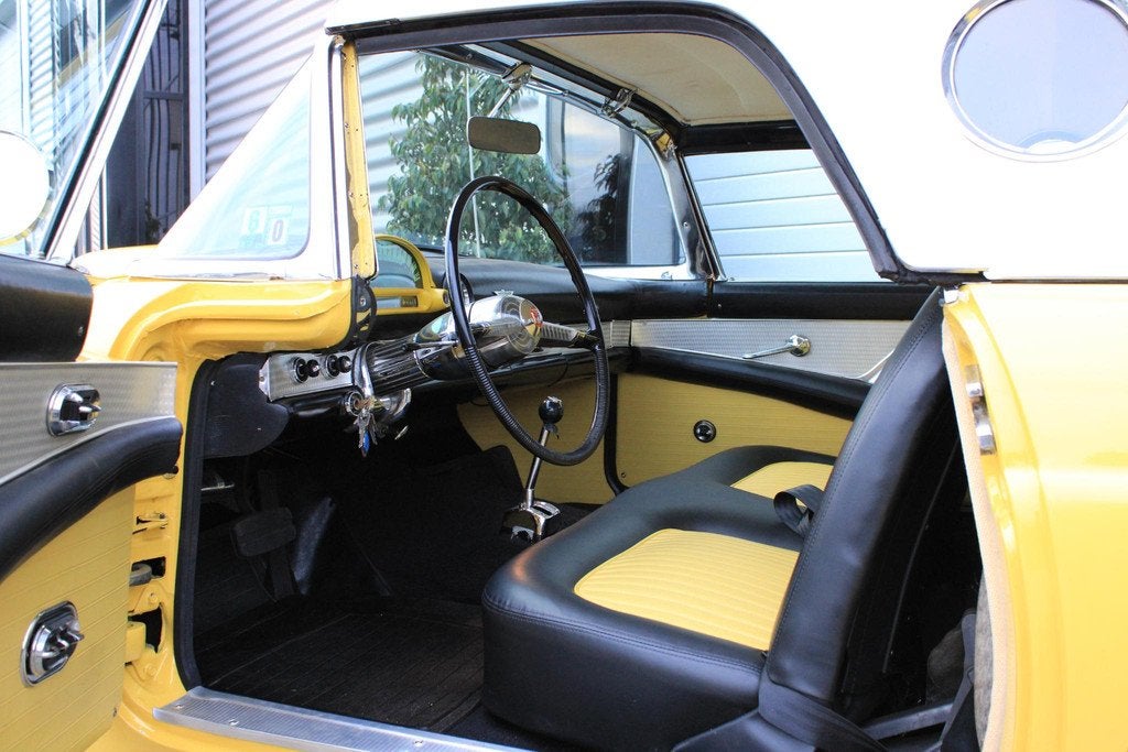Ford Thunderbird Series 40A Convertible, Gebruikt, 8 cilinders, Cabriolet, Geel