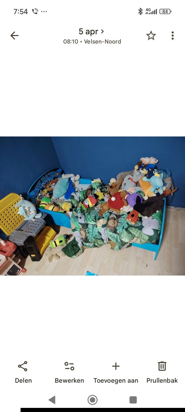 Paw Patrol peuterbed (zonder matras), Ophalen of Verzenden