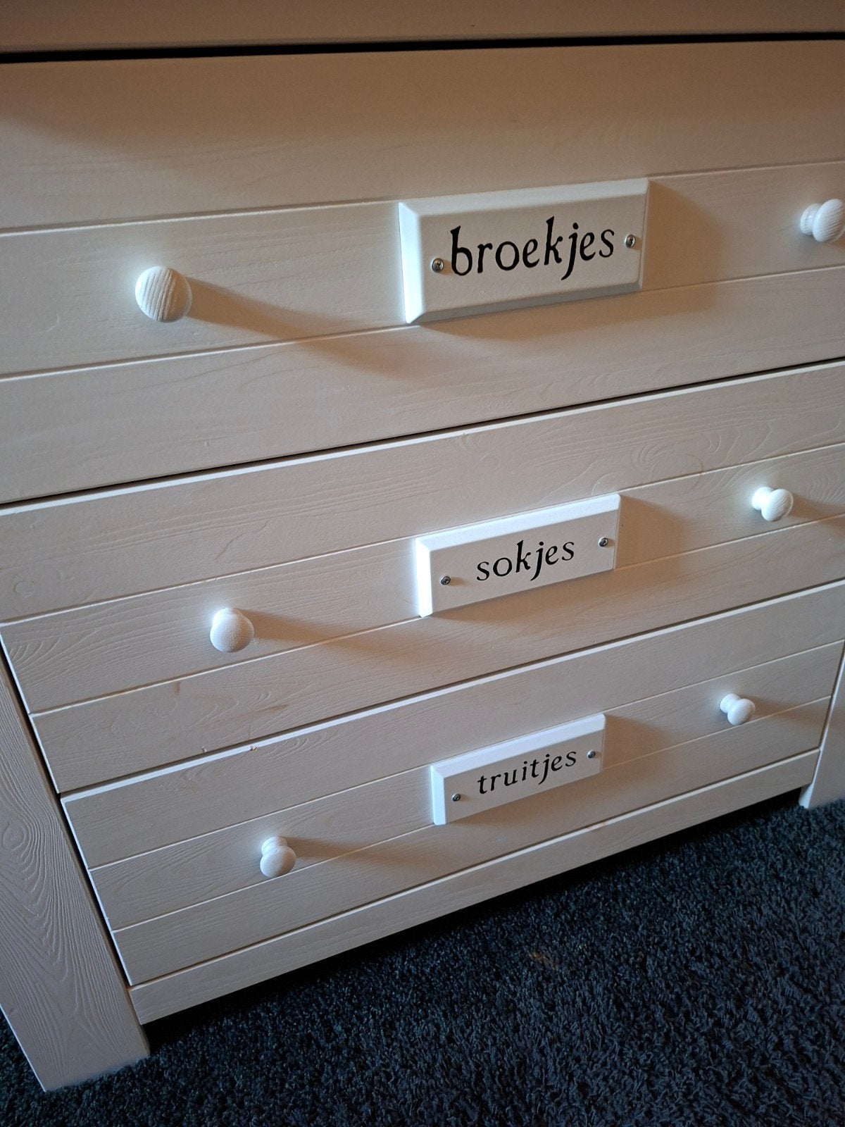 prachtige Grote Commode.wit., 50 tot 70 cm, Commode, Ophalen, Minder dan 90 cm