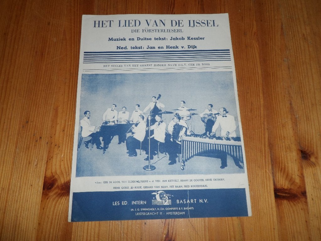 Het lied van de ijssel - jacob kessler, Gebruikt, Gitaar, Ophalen of Verzenden, Artiest of Componist