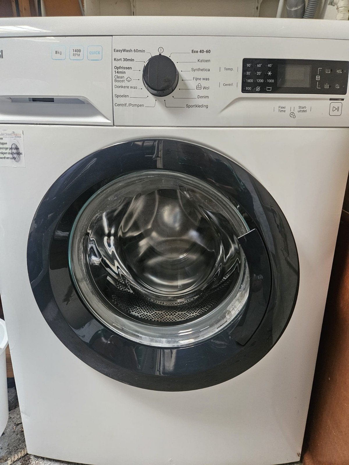Zanussi FLP544441, Ophalen, Gebruikt, Voorlader, 85 tot 90 cm