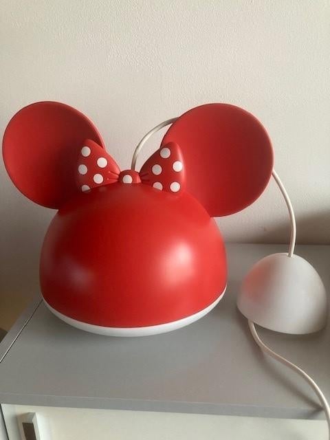 Leuke Minnie Mouse lamp, Ophalen of Verzenden, Zo goed als nieuw, Minder dan 50 cm
