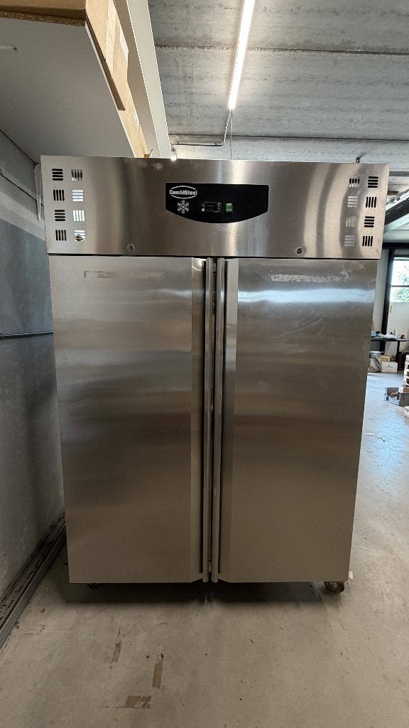 Combisteel RVS Horeca koelkast dubbele deur 1200L, Ophalen, 200 liter of meer, 60 cm of meer, 160 cm of meer