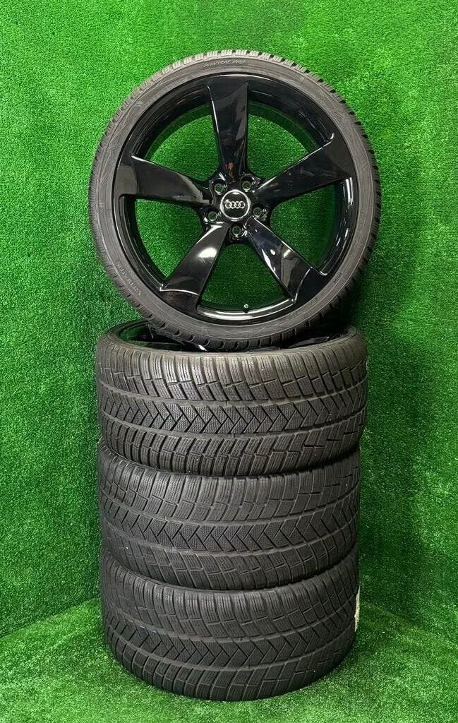 Originele 20 inch Audi Rotor Black Concave velgen RS5, Auto-onderdelen, Banden en Velgen, Audi, Gebruikt, 275 mm, Banden en Velgen