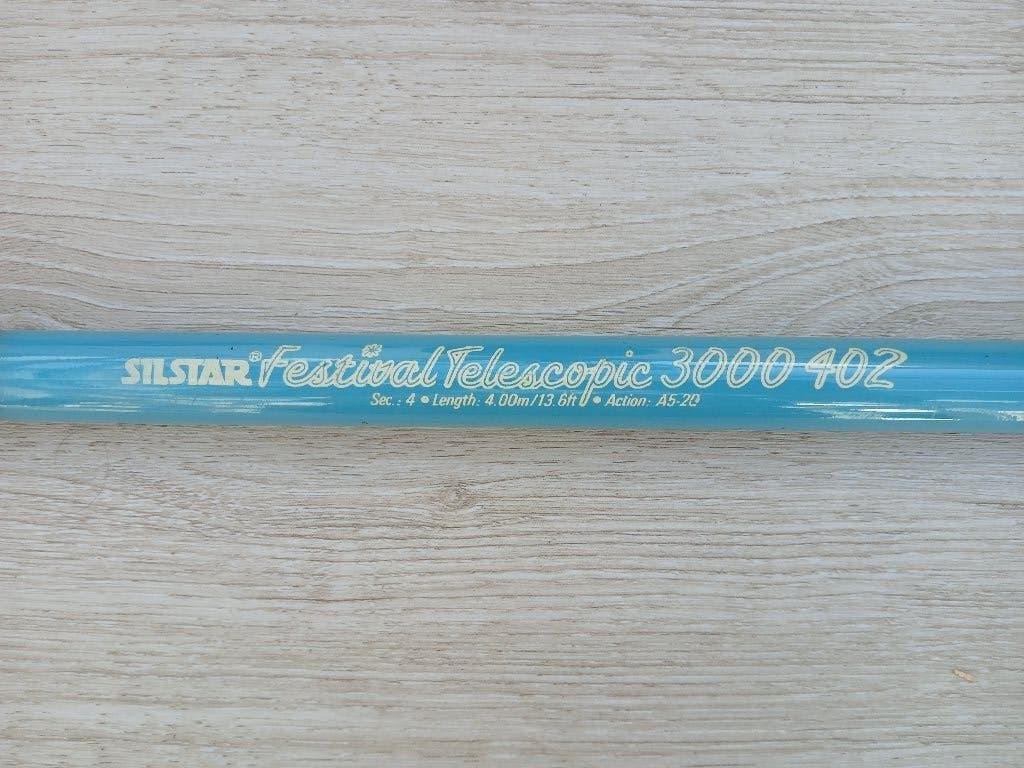 telescoop hengel (4 meter), Ophalen, Gebruikt, Vaste hengel