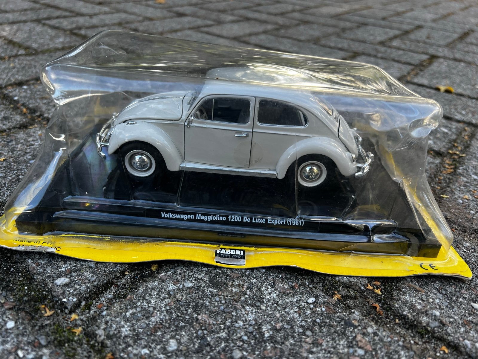 Volkswagen Maggiolino 1200 De Luxe Export (1961) modelauto, Ophalen of Verzenden, Nieuw, Auto, Overige merken