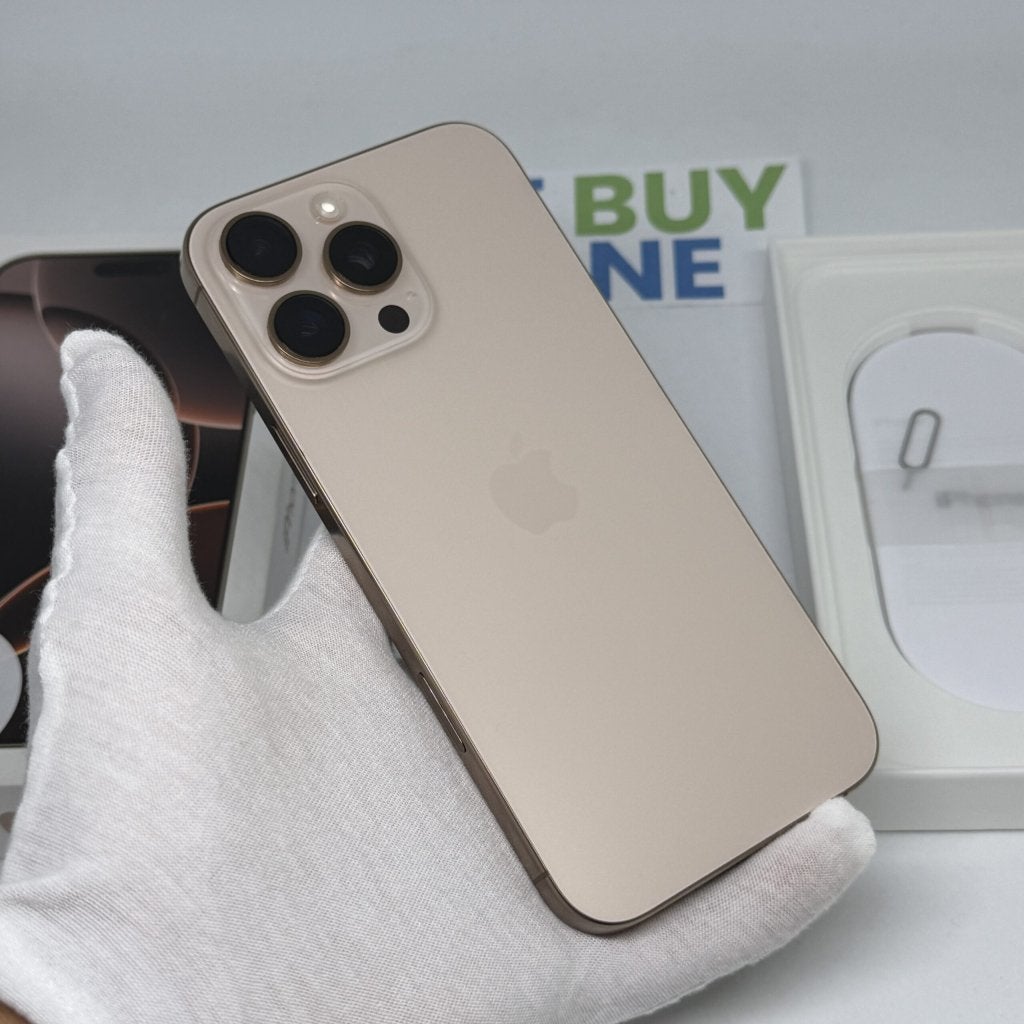 iPhone 16 Pro Max 256GB goud /zeer net /91% batt /garantie, 256 GB, Apple, Zonder simlock, Zonder abonnement