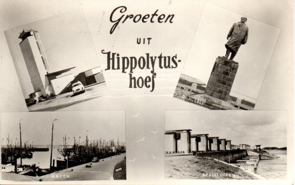 08 Hippolytushoef Wieringen Fotokaart Boersen, Verzenden, 1940 tot 1960, Gelopen, Noord-Brabant