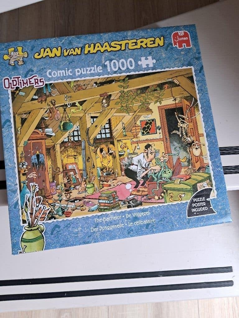 Puzzels Jan van Haasteren 11 stuks, Ophalen, 500 t/m 1500 stukjes, Zo goed als nieuw, Legpuzzel
