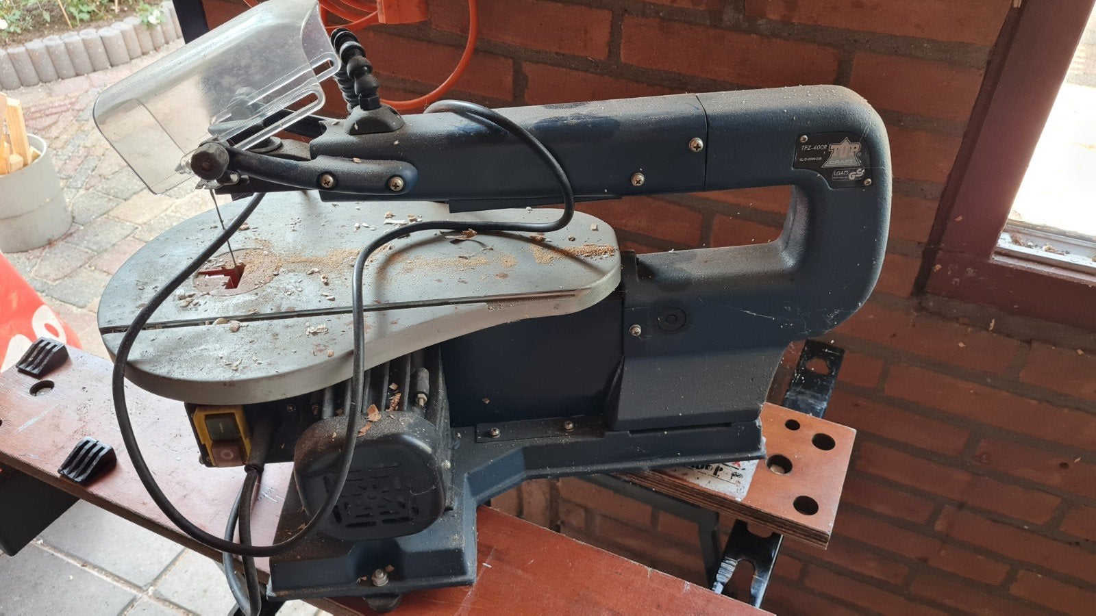 Gebruikte figuurzaagmachine voor hobby en precisiewerk, Ophalen, Minder dan 30 mm, Gebruikt, Onbekend