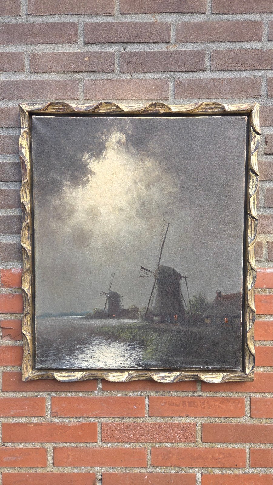 prachtige schilderij olie verf van Theodorus Selhorst 67x57, Ophalen of Verzenden
