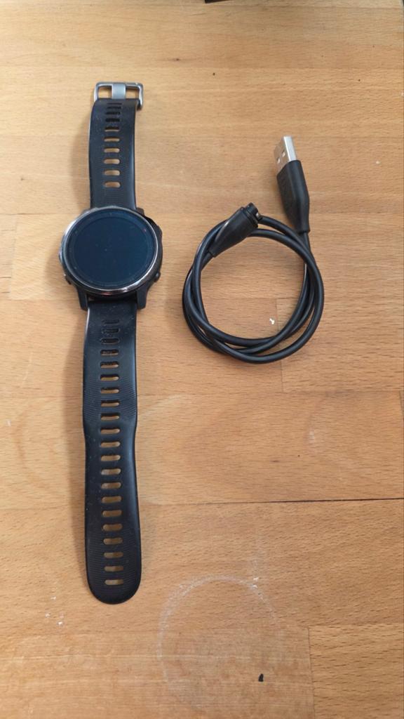 Garmin Fenix 6S Pro 42mm - Multisport GPS Smartwatch, Hoogte, Gebruikt, Zwart, Garmin