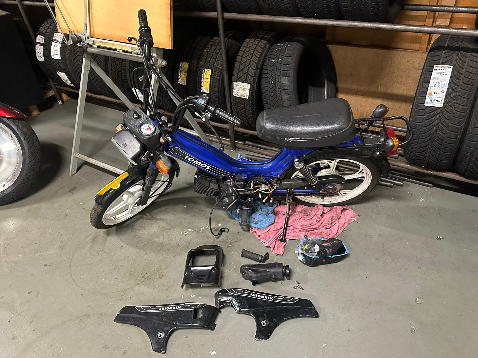 Tomos bromfiets - opknapper !geen kenteken!, Ophalen, Gebruikt, Overige modellen, Maximaal 45 km/u
