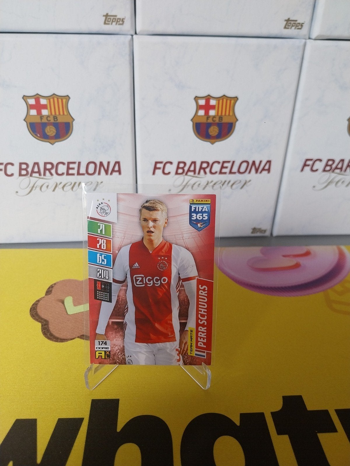 Perr Schuurs Panini Adrenalyn 2022, Ophalen of Verzenden, Zo goed als nieuw, Plaatje
