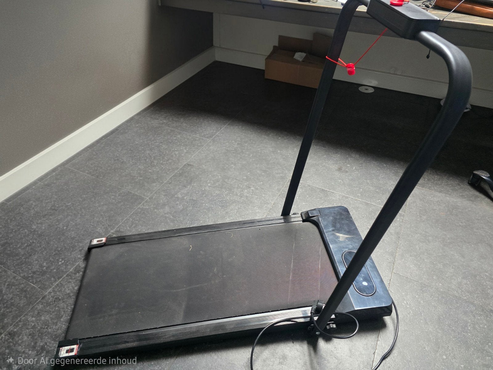 Compacte loopband voor thuisgebruik, Ophalen, Zo goed als nieuw, Metaal, Loopband
