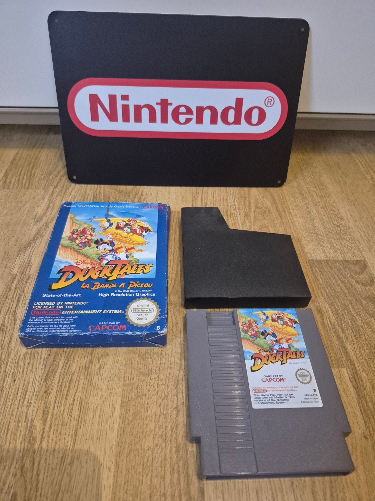nintendo nes Ducktales met doosje, Spelcomputers en Games, Avontuur en Actie, Gebruikt, 1 speler, Ophalen of Verzenden