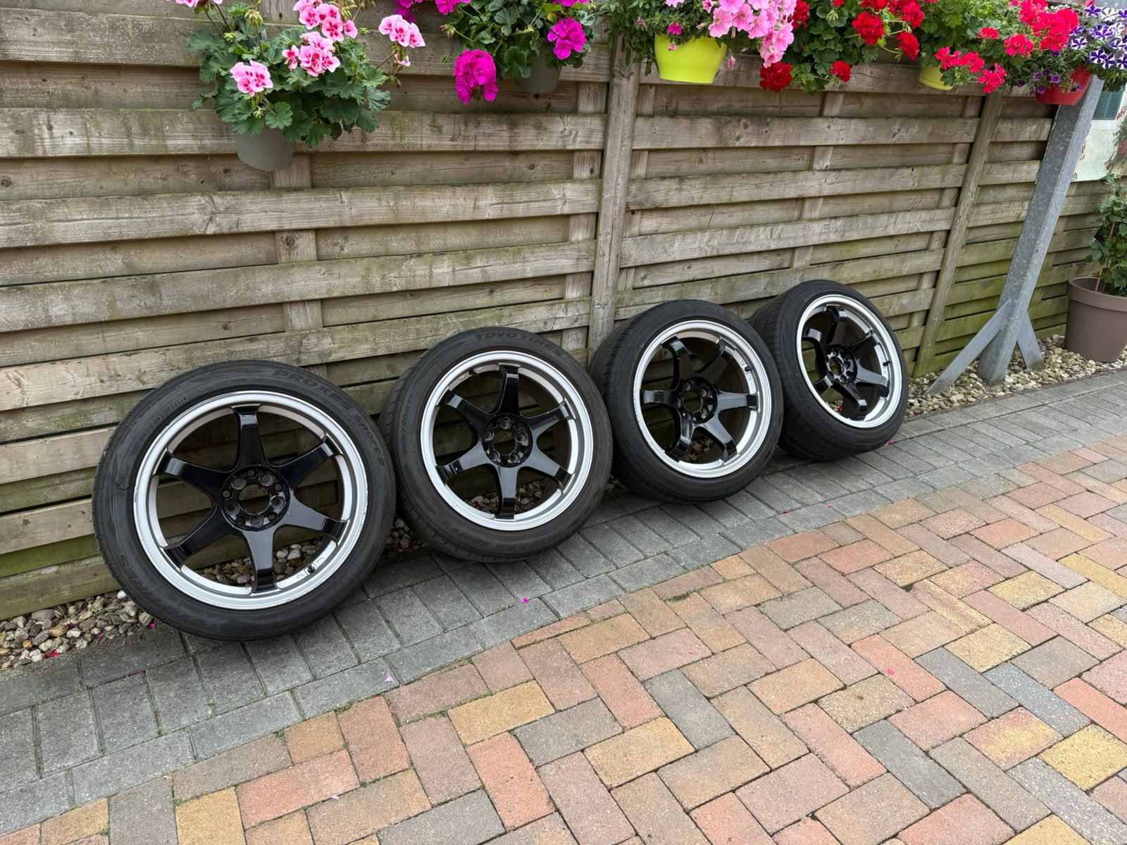 JR3 Velgen / 17x9J / 5x100 / ET35, Auto-onderdelen, Banden en Velgen, Velg(en), Zomerbanden, 17 inch, 215 mm, Ophalen