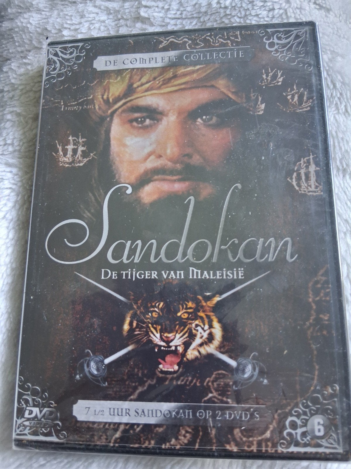 Sandokan: De Tijger van Maleisië - Complete Collectie DVDnie, Vanaf 6 jaar, Ophalen of Verzenden, Nieuw in verpakking, Actie en Avontuur