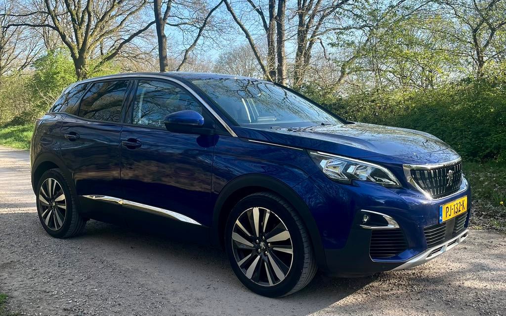 Peugeot 3008 1.2 GT uitv  2017, Auto's, Peugeot, Euro 6, 1199 cc, Lichtsensor, Blauw