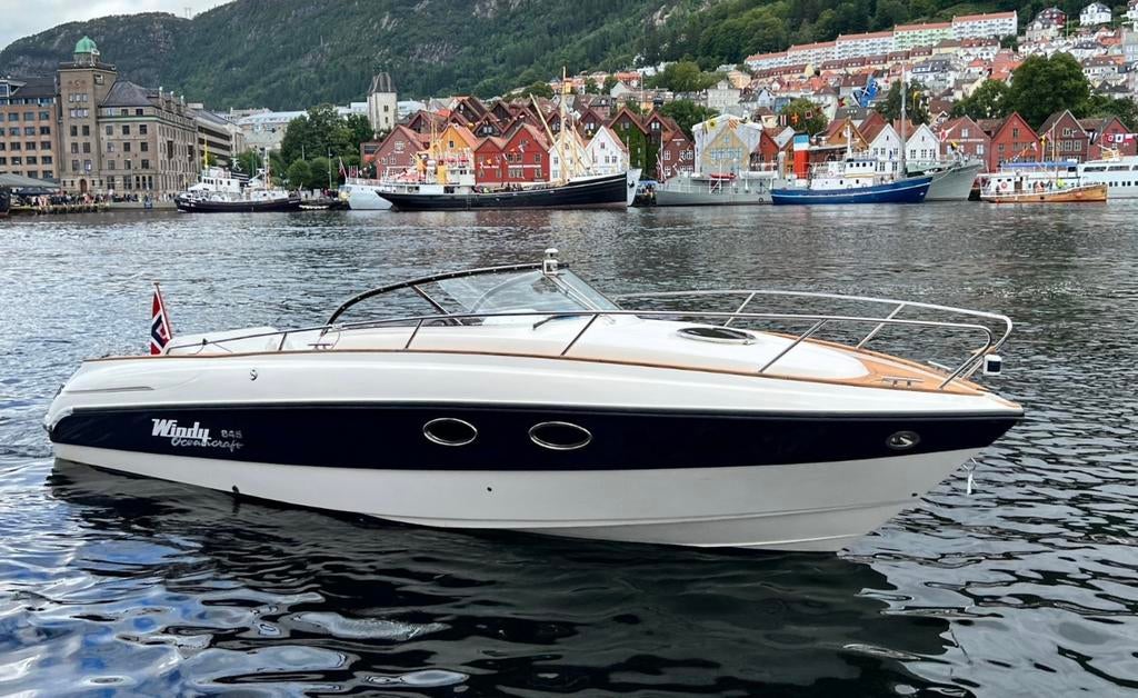 Windy 845 Oceancraft - 285pk Volvo Penta diesel (28 Ghibli), Watersport en Boten, Motorboten en Motorjachten, Ophalen, Binnenboordmotor